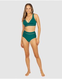 Baku Swimwear - Rococco Lace High Waist Bikini Bottom