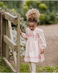 Fox & Finch - Wild Garden Embroidered Dress - Babies