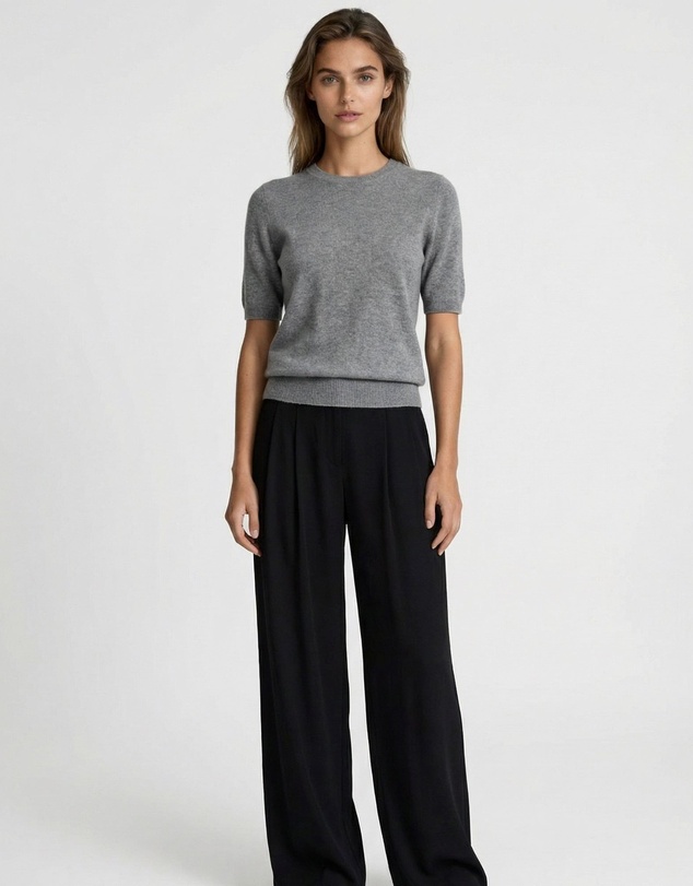 SILK MAGNOLIA - Cashmere Top