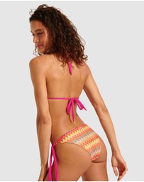 Banana Moon - Atoa Liko Sima Chevron Padded Triangle Bikini Set