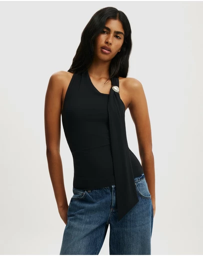 Cotton On - Hold Me Hardware Scarf Halter