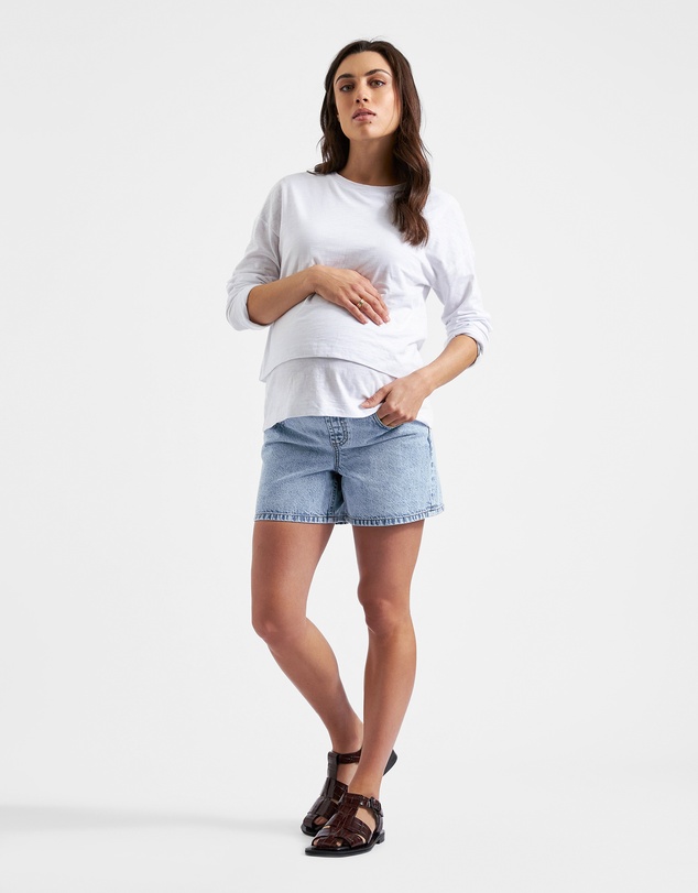 Ripe Maternity - Brooklyn Denim Short
