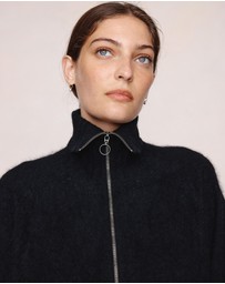 Marle - Oscar Wool-Cashmere Zip Up Cardigan