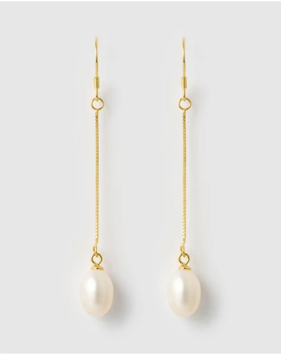 Izoa - Petra Drop Hook Earrings