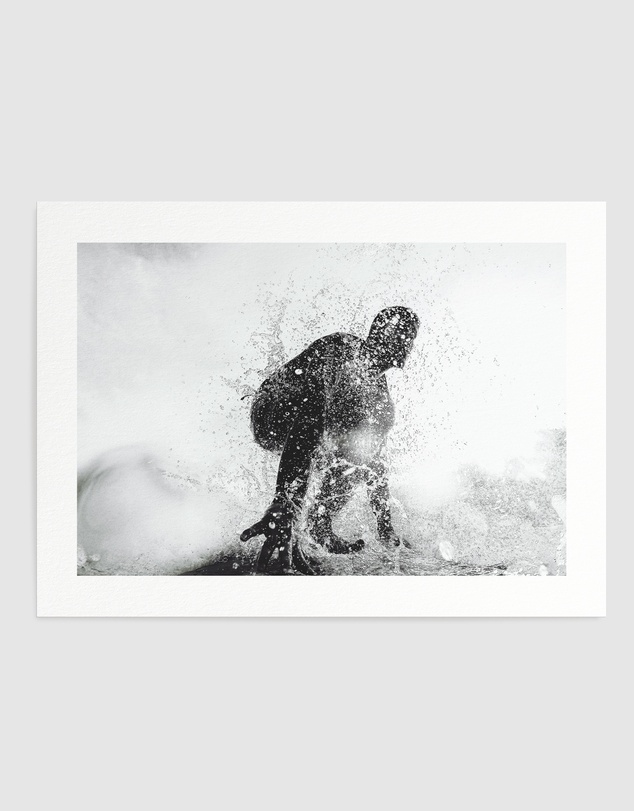 Olive et Oriel - Surf Spray Gold Coast Art Print