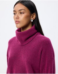 Lindsay Nicholas New York - Varsity Sweater (W Snood)