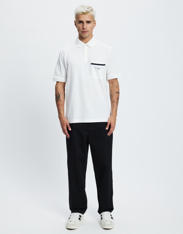 Armani Exchange - Pocket Logo Polo Shirt