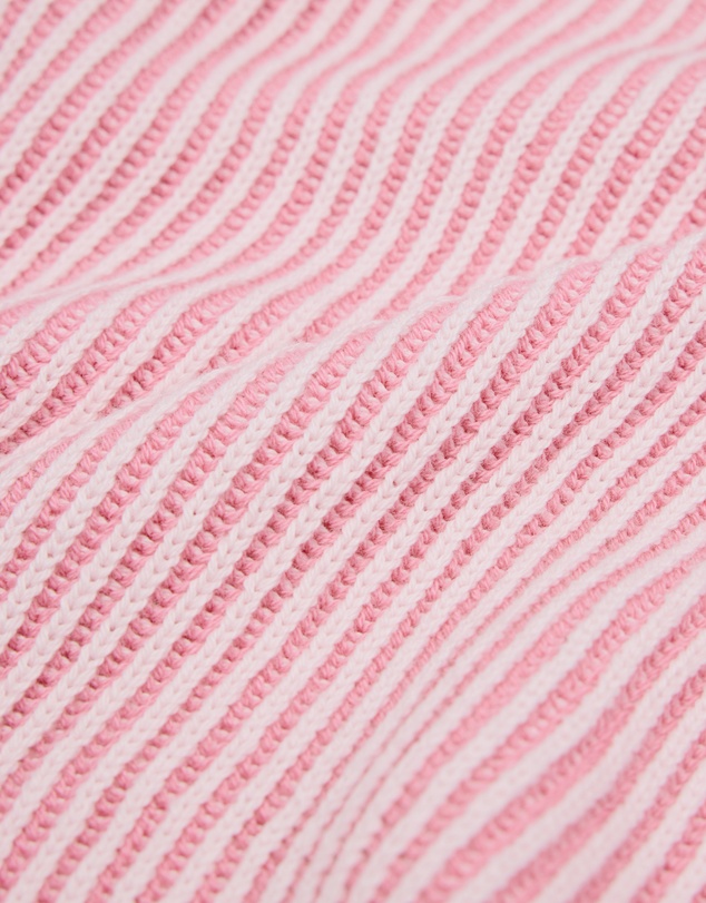 Country Road - Organically Grown Cotton Contrast Fisherman Knit