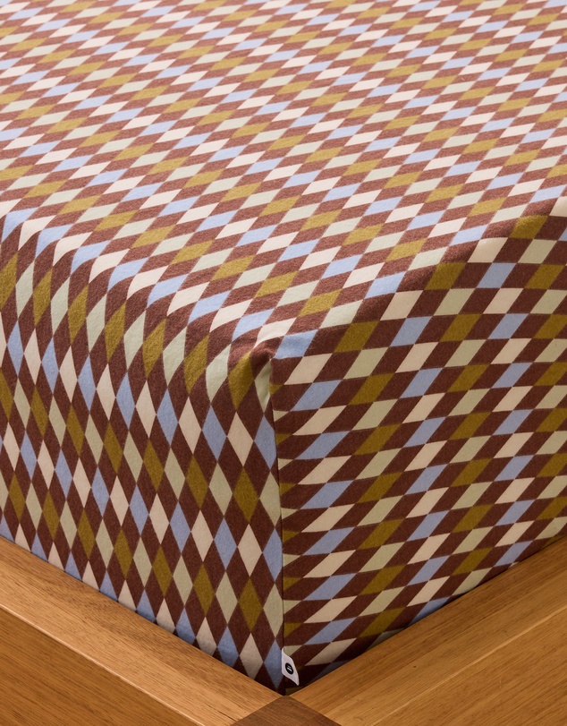 Sheet Society - Frankie Flannelette Fitted Sheet Set