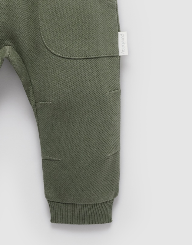 Purebaby - Slouchy Track Pant -Kids-Babies