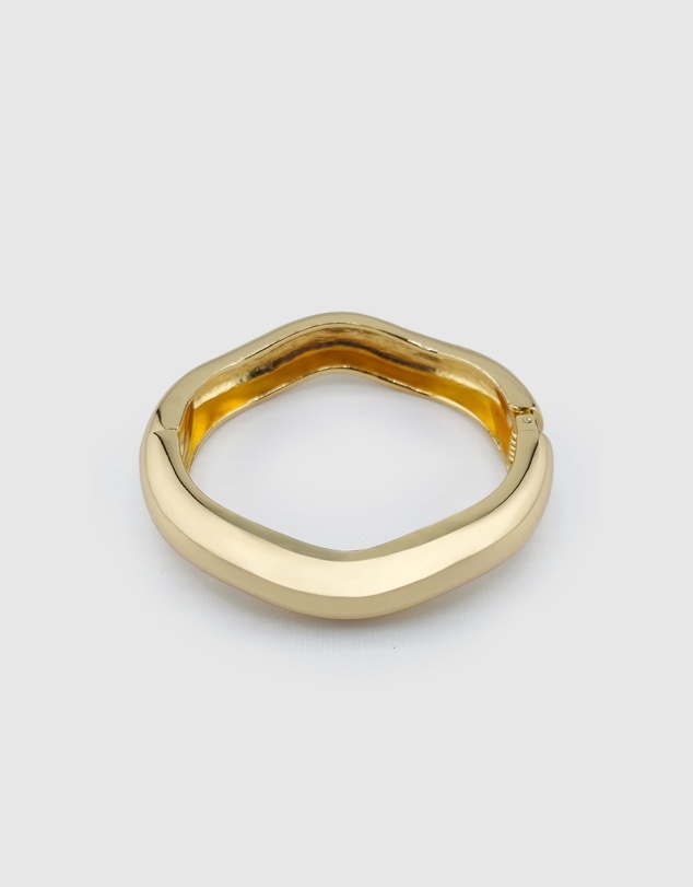Izoa - Lily Wave Bracelet Cuff