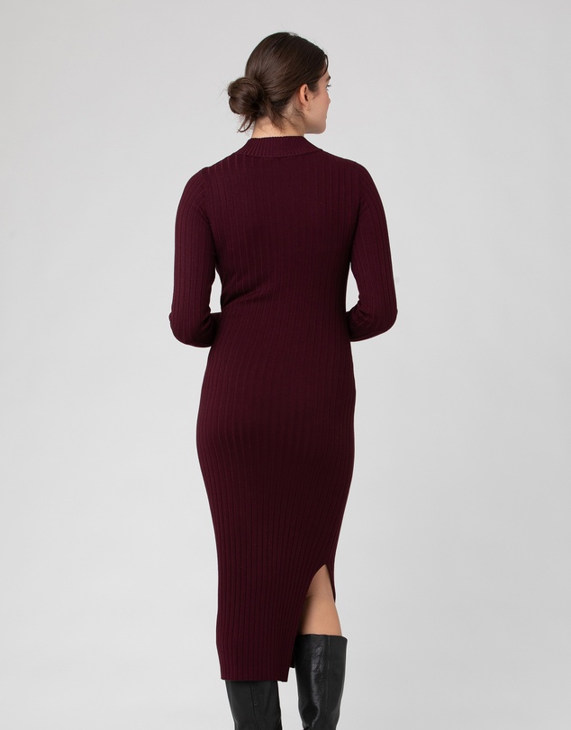 Ripe Maternity - Nella Rib Nursing Knit Dress