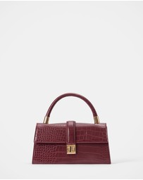 Forever New - Violet Lock Detail Top Handle Bag