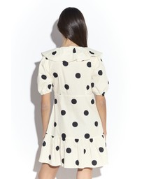 Glamorous - Puff Sleeve Ruffle Mini Dress
