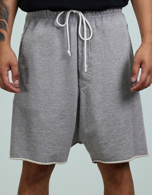 Surrounded By Ghosts - The Andesine Low Crotch French Terry Drawstring Shorts