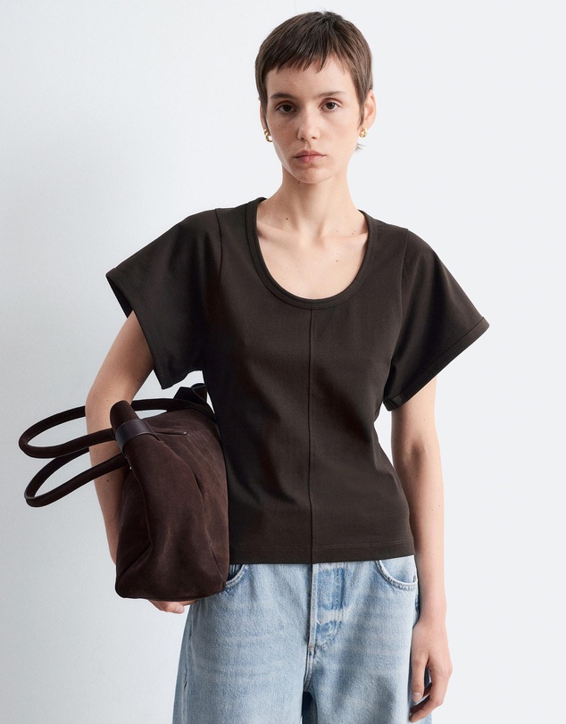 & Other Stories - Scoop-Neck T-Shirt