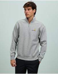 Carhartt WIP - Half Zip American Script Sweatshirt - Unisex