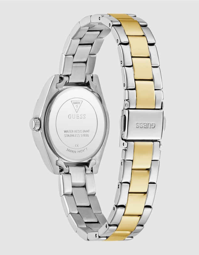 GUESS - Guess Ladies 2-Tone 30mm Analogue Watch