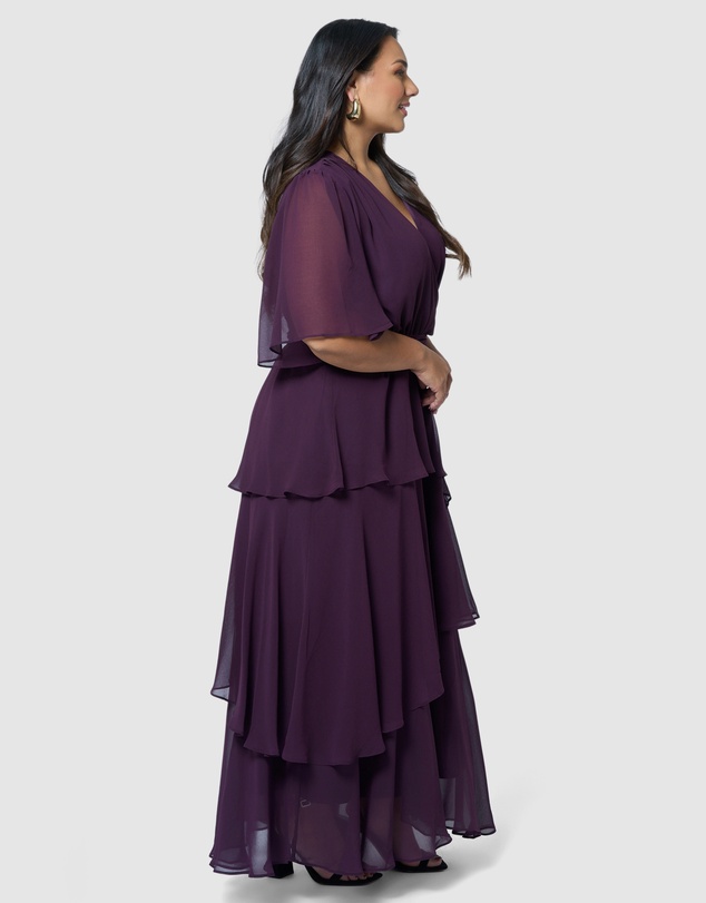 Pink Dusk by Curve Project - Hypnotic Maxi Dress