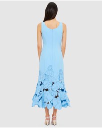 LEO LIN - Emily Applique Midi Dress
