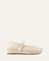 Jo Mercer - Elsie Woven Flat Espadrilles