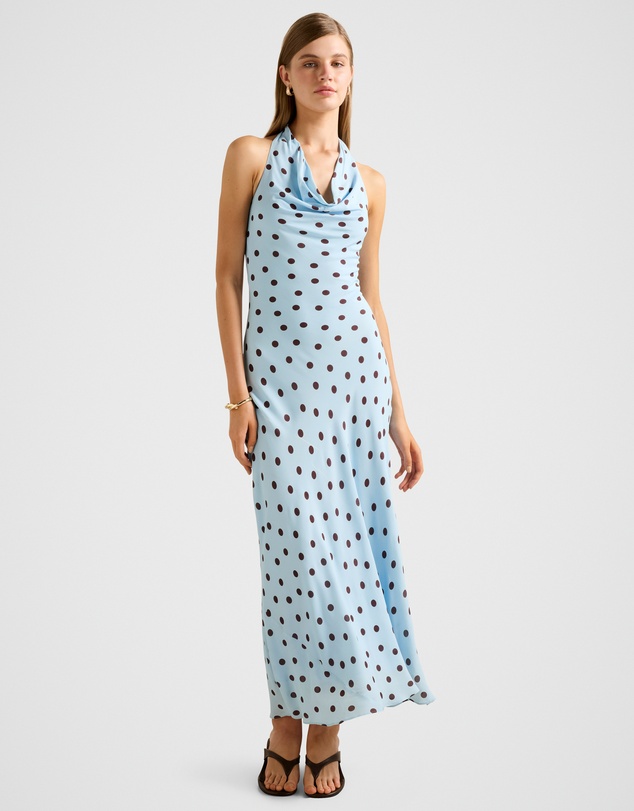 Forever New - Carter Cowl Neck Midi Dress