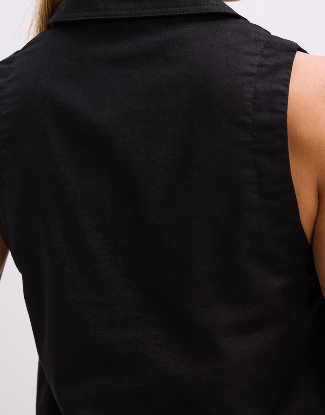 The Fated - Lara Collared Vest Top