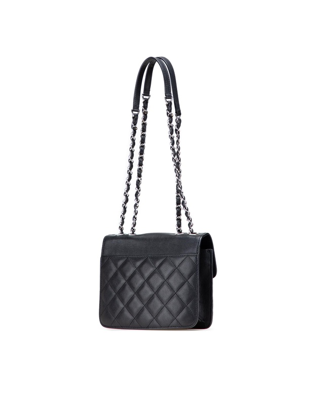 Pre-Loved by Azura Reborn - Pre-Loved Small Quilted Goatskin CC Box Flap