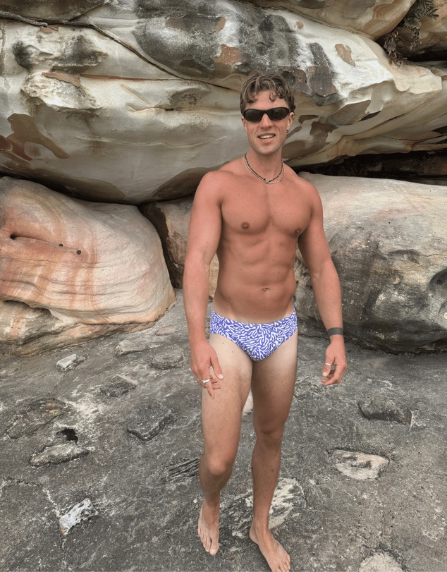 Salty Johnson - Coral Violet Brief