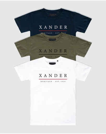 Xander - 3-Pack Bande Tee
