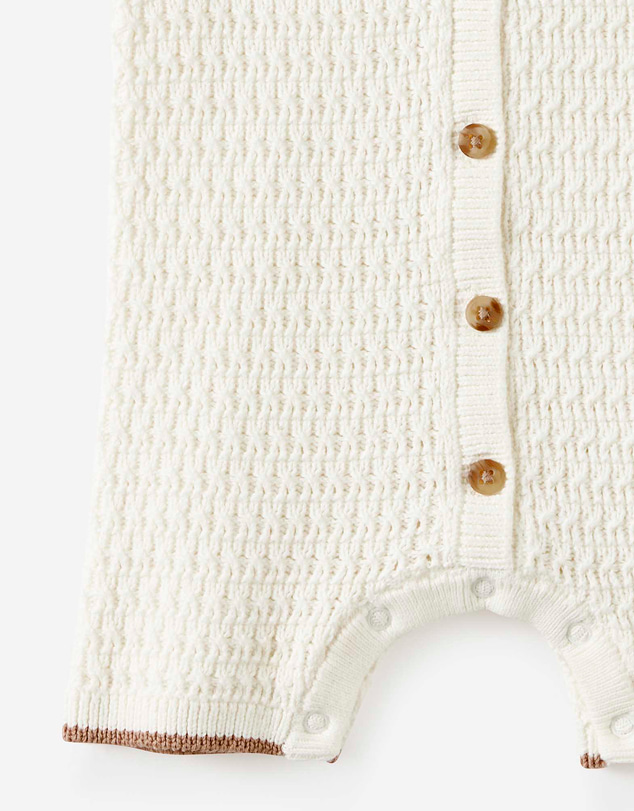 Cotton On Kids - Baby Organic Knit Sleeveless Playsuit