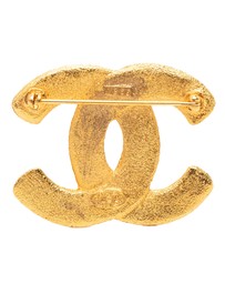 Pre-Loved by Azura Reborn - Pre-Loved Gold Plated CC Brooch