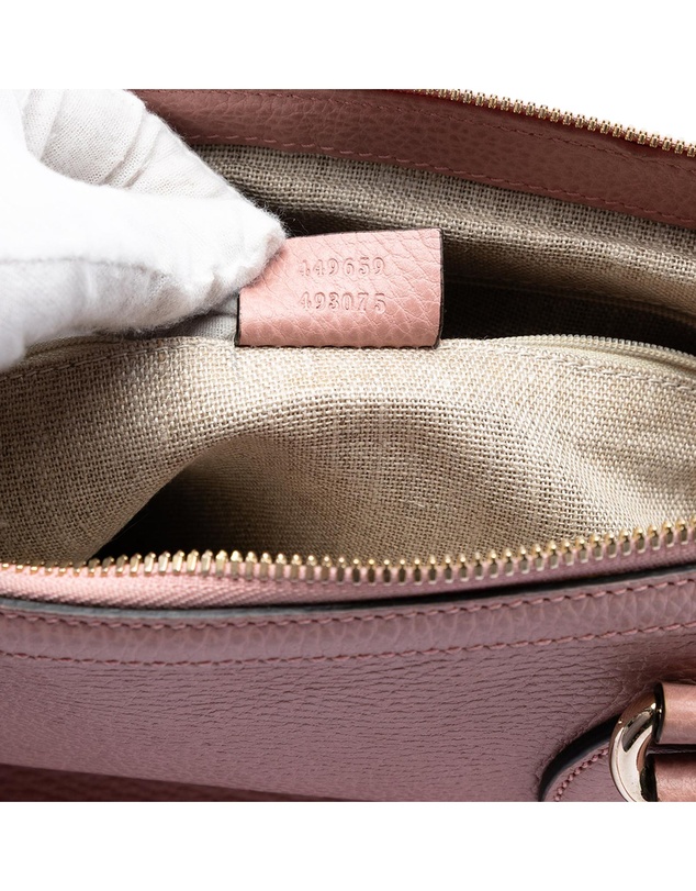 Pre-Loved by Azura Reborn - Pre-Loved Dollar Calfskin GG Charm Satchel