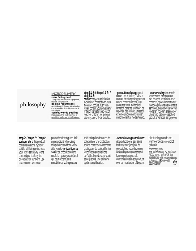 Philosophy - Microdelivery Mini Resurfacing Peel Kit (30ml + 30g)