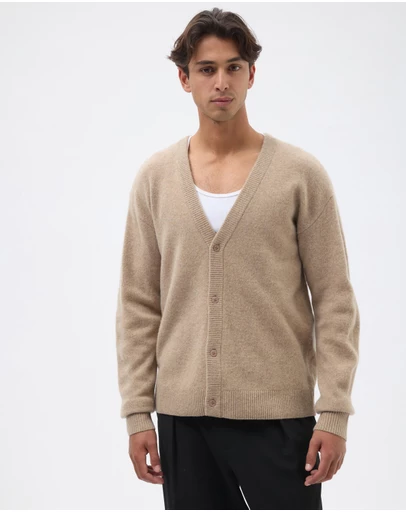 AERE - Merino Wool Cardigan