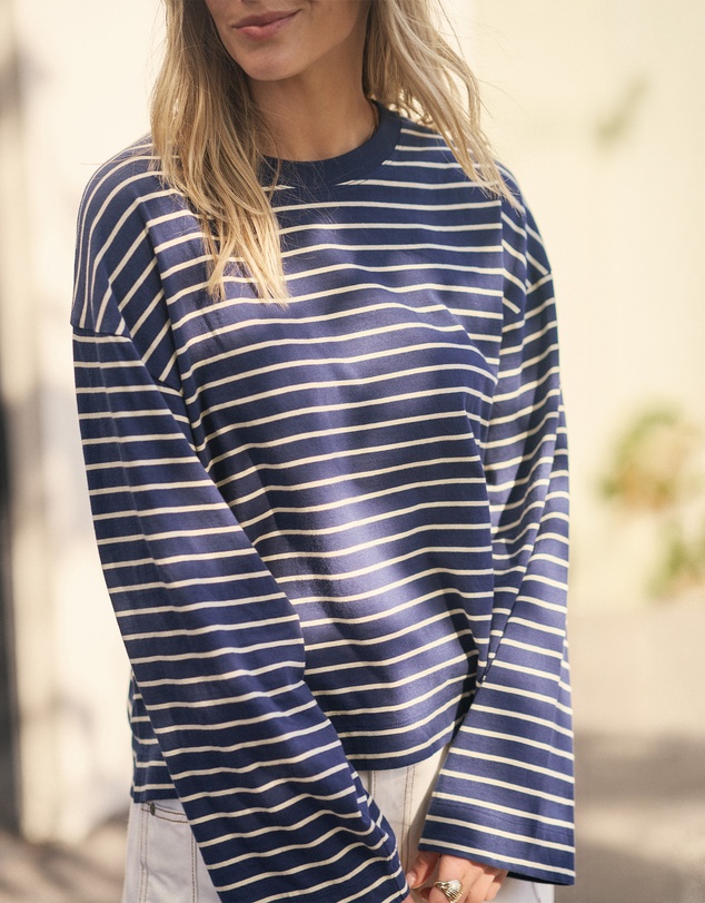 Ceres Life - Beau Long Sleeve Slouchy Tee