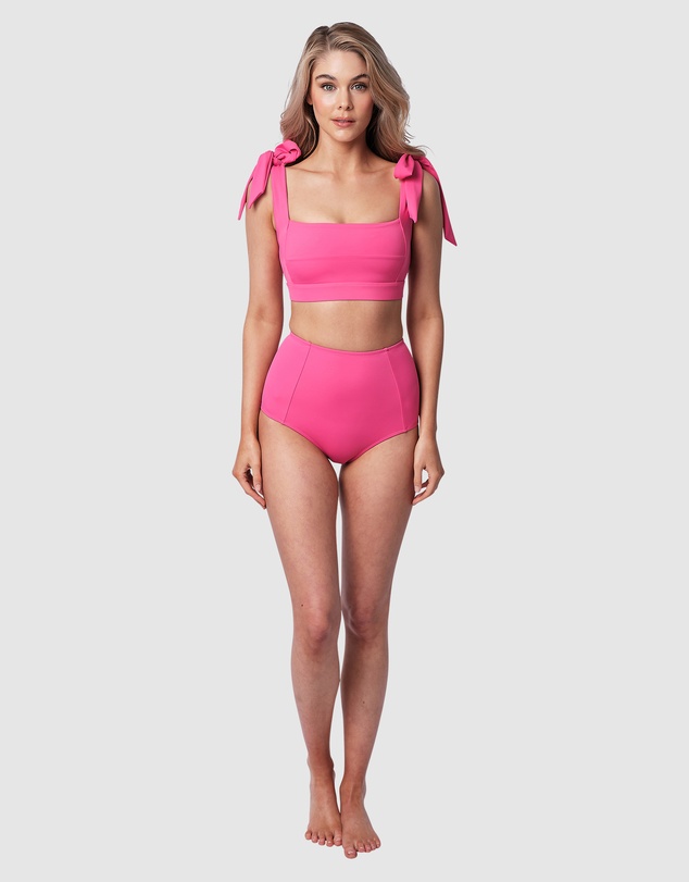 UNE PIECE - Never Say Never High-Waisted Bikini Bottom