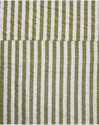 Mosey Me - Seersucker Stripe Flat Sheet