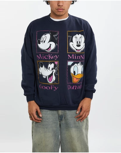 Vintage by The Real Deal - Pre Loved - 90s Disney Mickey Mouse Sweatshirt