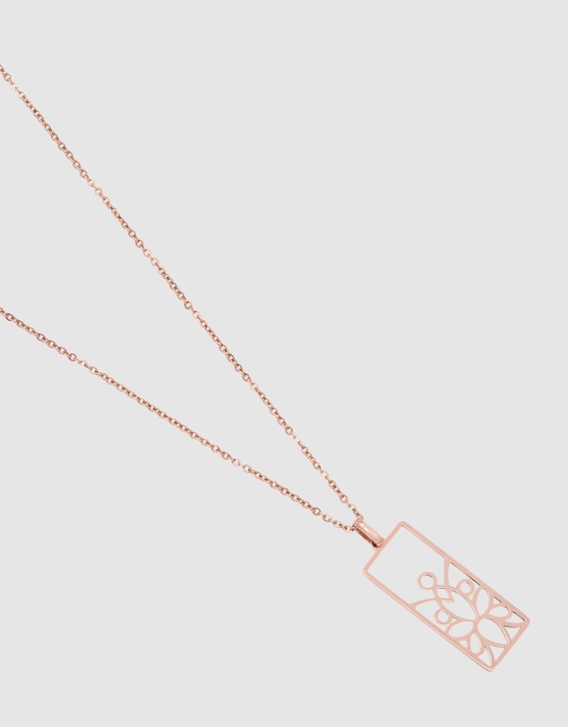 Pastiche - White Orchid Necklace