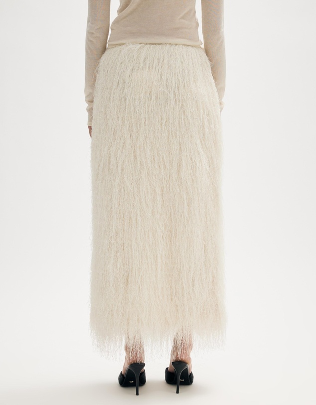 Minima Esenciales - Aila Textured Maxi Skirt