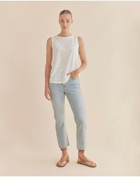 Amelius - Aceline Linen Jersey Tank