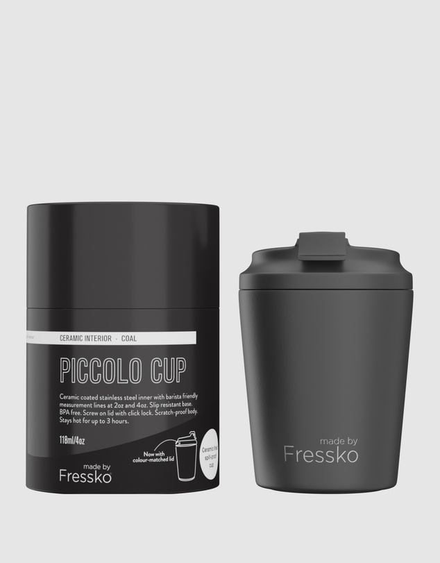Fressko - Piccolo 4oz Reusable Ceramic Lined Coffee Cup
