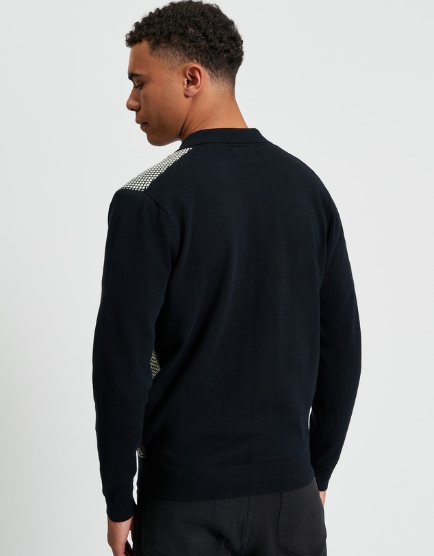Ben Sherman - Bi Coloured Button Through Polo