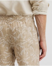 Country Road - Organically Grown Linen Print 6