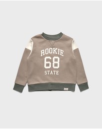 Academy Brand - Kids Contrast Crew Sweat