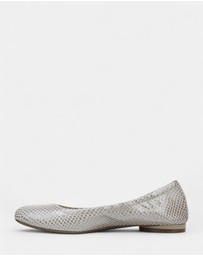 Vionic - Alexa Flat - Aluminium Lizard