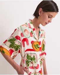 Sportscraft - Bliss Midi Shirt Dress