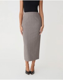 Forcast - Loretta Midi Pencil Skirt