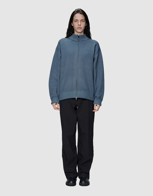 RAINS - Women's Sowa Knit Zip Cardigan Dusk/Breeze